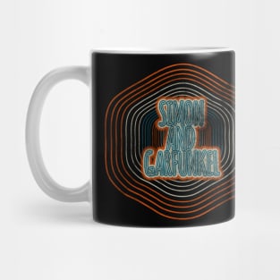 simon and Garfunkel line Mug